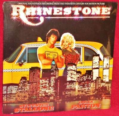 OST LP SEALED RHINESTONE DOLLY PARTON SYLVESTER STALLONE 1984 RCA ORIG PRESS - Image 1 of 2