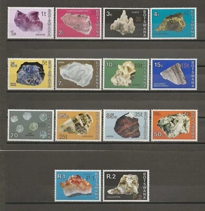 BOTSWANA 1976/77 SG 367/380 MNH - Foto 1 di 1