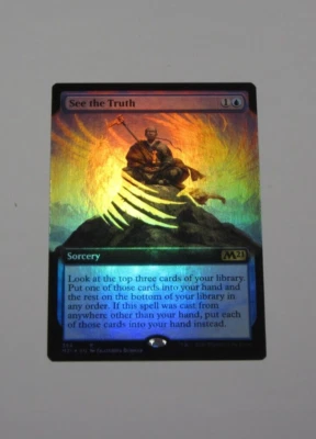 See the Truth - showcase foil - magic the gathering near mint - Image 1 of 2