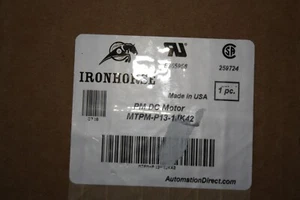 IRONHORSE MTPM-P13-1JK42 PM DC motor. - Picture 1 of 5