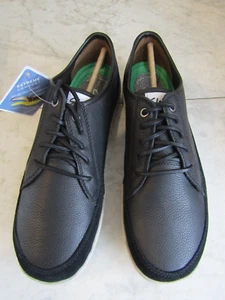 NIB Clarks Collection Hodson Lace Black Leather Sneaker Mens Shoes Size 10 EU 43 - Picture 1 of 9