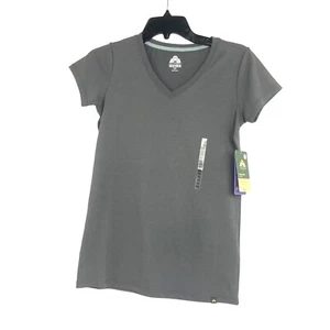 Eastern Mountain Sports Womens XS Techwick Vital Peak Series V-Neck T-Shirt - Picture 1 of 6