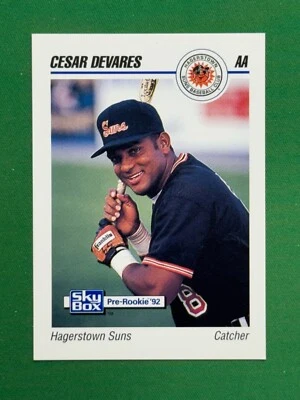 1992 Skybox AA Baseball #106 Cesar Devares - Image 1 of 2