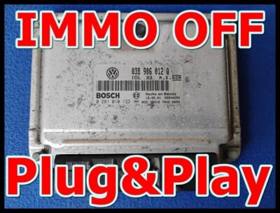 VW New Beetle 1.9 IMMO OFF/PLUG&PLAY 0281010133 - 038906012Q /Ita - 2 giorni - Immagine 1 di 4