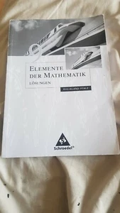 Elemente Der Mathematik 9 Lösungen Gymnasium Rheiland - Pfalz Schroedel - Bild 1 von 3
