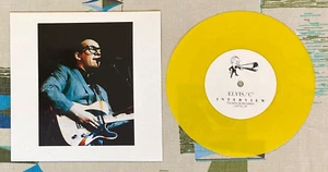 Elvis Costello 45 w PS An Interview with Elvis 'C' '88 Colored Vinyl Numbered M- - Picture 1 of 3