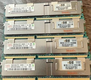 64GB (4X16GB) DDR3 1066MHz Memory HP Proliant DL580 G7, DL585 G7, 500207-071 - Picture 1 of 1