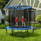 8FT 10FT 12FT Recreational Trampoline with Enclosure Net Combo Bounce Outdoor