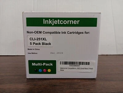 Non-Oem Compatible Ink Cart. One Is Open. By Inkjetcorner - Image 1 of 4