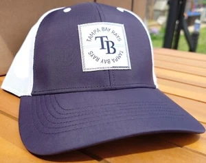 Tampa Bay Rays '47 Navy Disburse MVP Trucker Adjustable Hat NEW Moisture Wicking - Picture 1 of 10