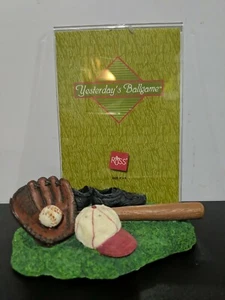 Russ "Yesterday's Ballgame" Equipment 4.75" Resin Figurine - Picture 1 of 5