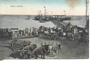 1912 CHILE PUNTA ARENAS - Picture 1 of 2