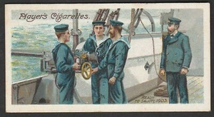 Jugadores - Life on Board A Man of War - Ready To Salute 1905 - muy buen estado - Imagen 1 de 2