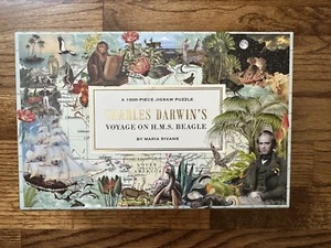 Charles Darwins Reise auf H.M.S. Beagle 1000 Teile Puzzle von Maria Divans - Bild 1 von 3