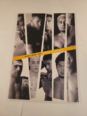 Pride 31 Official Program- Dreamers- Shogun/jackson/overeem/werdum/yousuke - Image 1 of 4