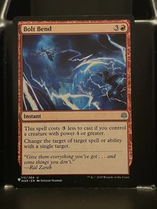 Bolt Bend Guerra della Scintilla NM The List Mystery MTG Magic Card - Foto 1 di 1
