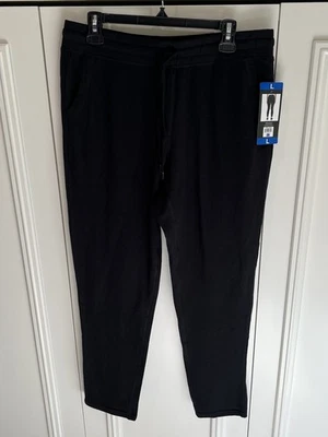 Champion Women’s Black Pull On Pants Sweatpants Size Large Basic Minimalist - Image 1 of 4