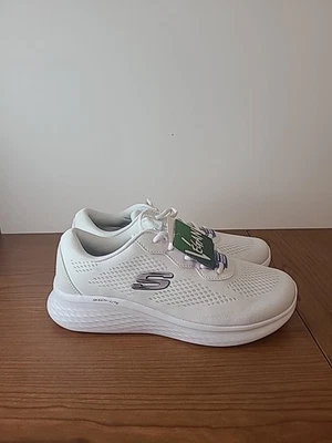 Skechers Womens Skech Lite Pro 149991TX White Running Shoes Sneakers Size 8.5 - Image 1 of 4