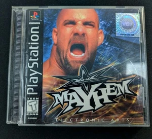 WCW Mayhem (PS1, 1999) Complete | Tested | Authentic - Picture 1 of 12