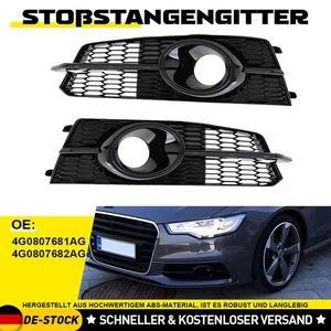 4G0807681AG Für 13-17 Audi A6 C7 Sport mit ACC Löcher Wabenförmige Kühlergrill - Bild 1 von 9