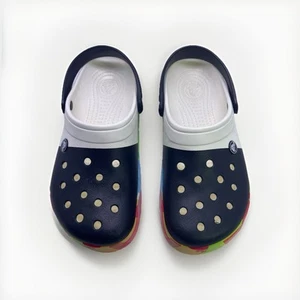 Crocs Crocband Clogs Sandals Lightweight Multicolor Unisex Mens 7 Womens 9 - Picture 1 of 8
