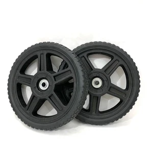 12" Lawn Mower Wheels 2 Pack for Most Standard push Lawn Mowers LNIB - Picture 1 of 6