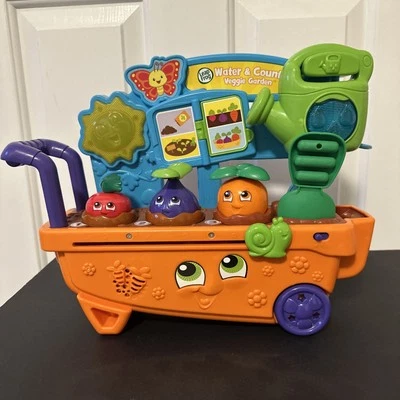 Leapfrog Water & Count Veggie Garden Learning Electronic Toy EUC Toddler Baby  - Image 1 of 4
