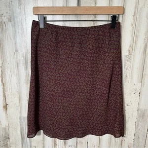 Vintage Y2K Old Navy Purple Floral Grunge Mini Skirt Womens Size Small - Picture 1 of 4