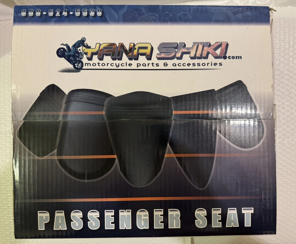 Asiento trasero de pasajero de repuesto Yana Shiki YAMAHA YZF R6 2006-2007  Foto 1 de 4