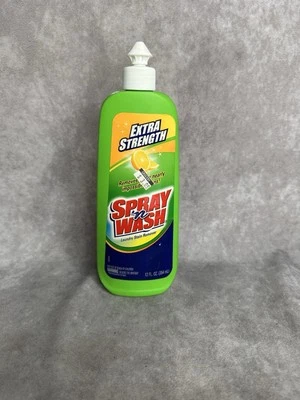 Botella de chorro removedor de manchas de lavandería extra fuerte spray y lavado de colección 75 % llena Foto 1 de 4