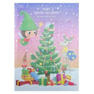 M&S Advent Calendar Fairy Countdown to Christmas Chocolate Kids - Picture 1 of 5