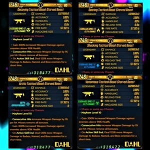 (XBOX) Borderlands 3 ❗MODDED❗LVL 65 🆕 Tactical Blood-Starved Beast Set 🩸♾ Munition - Bild 1 von 12