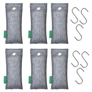Indoor Multifunctional Deodorant Bamboo Charcoal Package for Wardrobe Shoes Car - Picture 1 of 14