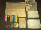 East London Gunner 4144 John Alderton RGA Royal Garrison Artillery WW1 Medals
