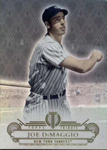 2014 Topps Tribute #51 Joe DiMaggio Yankees de Nueva York BX T2A - Imagen 1 de 2