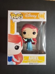 Funko Pop Disney's The Little Mermaid Ariel #146 Vaulted w/Pop Protector - Picture 1 of 7