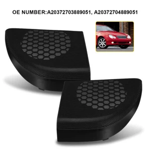 Fits For Mercedes Benz W203 CLC Coupe 2 DOOR 1 Pair L+R Hand Door Speaker Cover - Picture 1 of 10