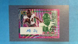 CT09) 2023 Leaf Metal MOHAMED IBRAHIM RC Auto 1/5 Pink Wave So Money! - Picture 1 of 2