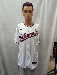 NWOT 2023 Washington Nationals Authentic Nike Flex Base Jersey 48 MLB - Picture 1 of 11