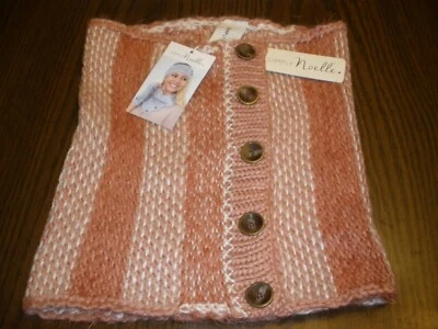 NUEVO Envoltura para cuello Simply Noelle naranja cabaña 11" x 12" Foto 1 de 4