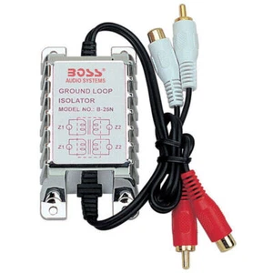 BOSS Audio Systems B25N Noise Filter for Car Sound Systems, Ground Loop Isolator - Picture 1 of 3