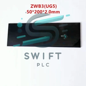 ZWB3 UG5 200*50*2mm 254nm SW UV Bandpass Optical Filter Ultraviolet Filter Glass - Picture 1 of 4