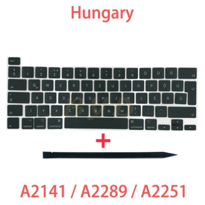 Laptop Keycaps For Macbook Pro Retina A2141 A2289 A2251 13" 16" 2019 2020 Years - Image 1 of 4