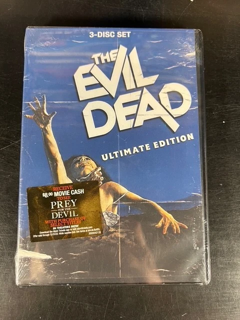THE EVIL DEAD (DVD, 1981 ) NEW/SEALED ULTIMATE 3 DISC COLLECTION - Image 1 of 1