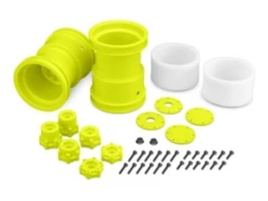 J Concepts 3377Y Tribute 2.6 x 3.6 Monster Truck Wheel Yellow(2) - Picture 1 of 1
