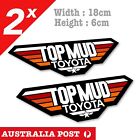 Toyota Trd Top Mud Badge, 4X4, Hilux, 4Wd, Off Road Decal Sticker