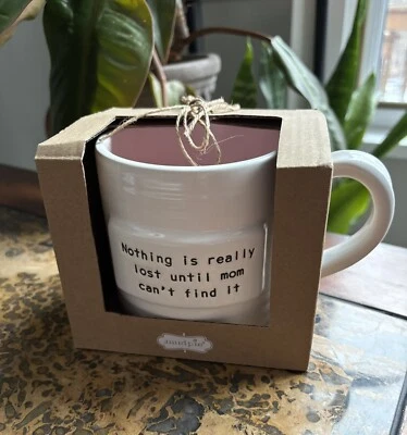 Taza/café, té, regalo del día de la madre/cumpleaños/nuevo con etiquetas Mud Pie 16 oz Foto 1 de 3