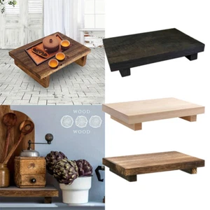 Soporte para Jabón Madera Pedestal Elevador Cocina Fregadero Bandeja Jarrones Estante Contador Decoración - Imagen 1 de 20