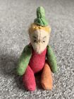 RARE Antique Vintage 3” Felt Schuco ? Steiff Bear Monkey Unique Must See!