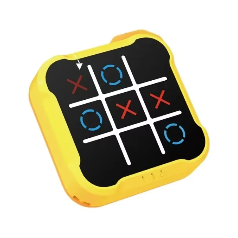 Jogo de tabuleiro eletrônico portátil Tic-Tac-Toe conjunto de xadrez para adultos e crianças - Imagem 1 de 1